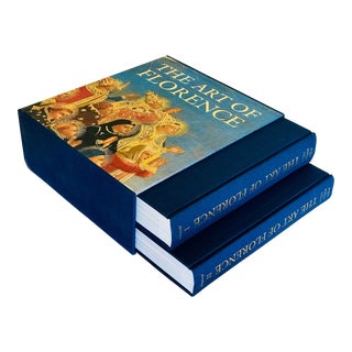 1980s “The Art of Florence” Two Volume Slipcase Books For Sale
