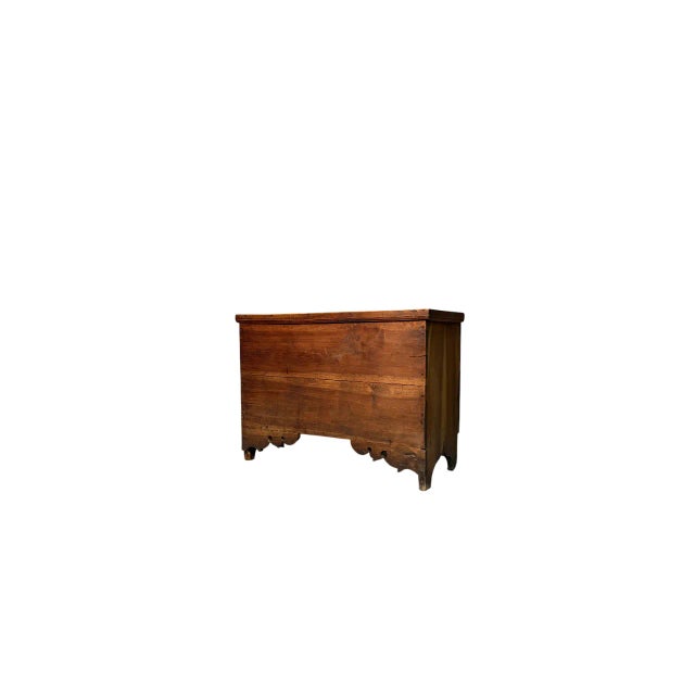 Rustic Antique Walnut Chest, 1800s For Sale - Image 3 of 4