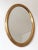 Pair of Vintage Deknudt Giltwood Oval Beveled Mirrors – Hollywood Regency, Belgium, 1970s For Sale - Image 9 of 13