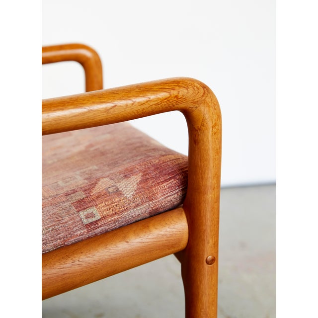 Wood Rocking Chair by Hans Olsen for Juul Kristensen, 1970s For Sale - Image 7 of 18