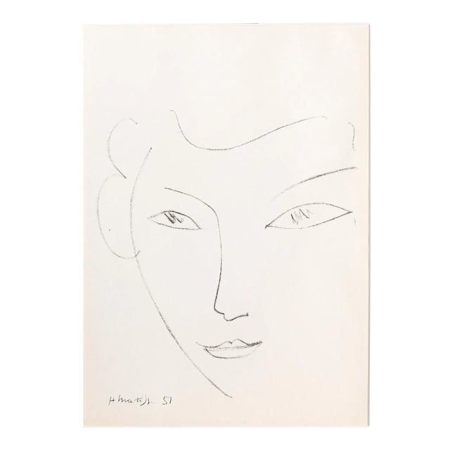 Portrait, Henri Matisse For Sale