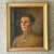 Vintage Boho Original Oil Portrait on Canvas For Sale - Image 4 of 5