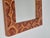 Swedish Mirror with Frame of End Wood, 1970s For Sale - Image 4 of 9