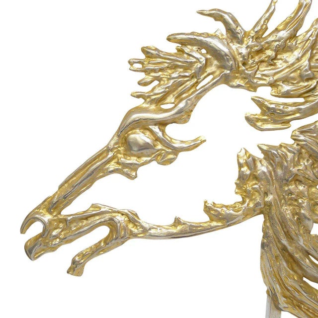 Philippe Cheverny Brutalist "Cheval" Sculpture by Philippe Cheverny For Sale - Image 4 of 6