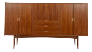 Highboard with Writing Desk from Musterring, 1950s