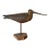 Vintage Hand Carved and Painted Wooden Shorebird, Folk Art For Sale