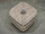 Art Deco Czech Upholstered Walnut Ottoman, 1930s For Sale - Image 10 of 14