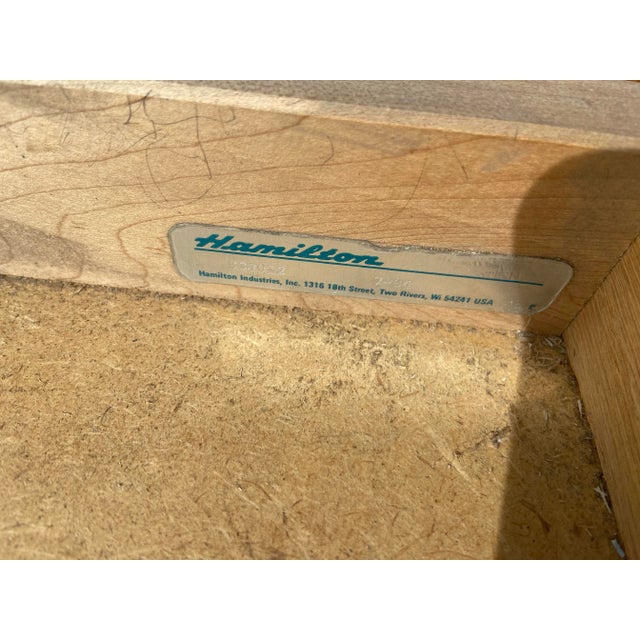 Metal 1980s Vintage Hamilton Drafting Table For Sale - Image 7 of 12