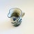 Contemporary Blue Iris Studio Pottery Pitcher Signed Steinman For Sale - Image 3 of 12
