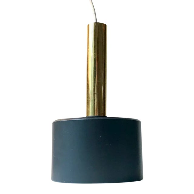 Scandinavian Modern Club Style Pendant Lamp, 1960s For Sale