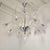 1970s Mid-Century Modern Large Clear Murano Glass Chandelier For Sale In Dallas - Image 6 of 14
