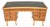 Vintage Walnut Pedestal Desk from Laszlo Hoenig, 1950s For Sale