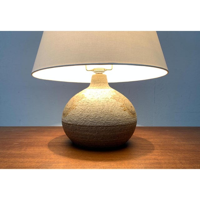 Mid-Century Danish Stoneware Table Lamp from Søholm, 1960s For Sale - Image 6 of 18