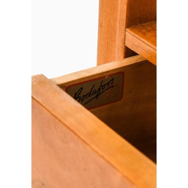 Vintage Bedside Tables by Carl-Axel Acking for Bodafors, 1950s, Set of 2 For Sale - Image 6 of 9