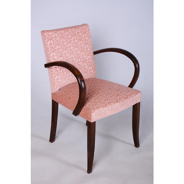 Vintage Art Deco French Chair in Walnut by Jules Leleu, 1930s For Sale - Image 13 of 13