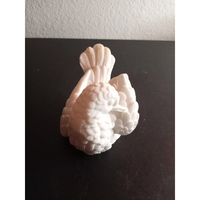 1980s Alabaster Bird Figurine For Sale - Image 5 of 8