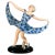 Beige Art Deco Graceful Dancer in a Turning Movement from Goldscheider Vienna, 1940 For Sale - Image 8 of 8