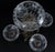 Bronze Mid-Late 20th Century Regency Style Bronze and Cut Glass Centerpiece Epergne For Sale - Image 8 of 10
