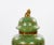 Chinese Large 20th Century Chinese Export Hand-Painted Enameled Lidded Decorative Urn For Sale - Image 3 of 10
