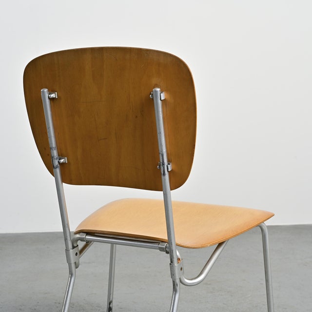 Chairs by Armin Wirth for AluFlex, 1960s, Set of 6 For Sale - Image 12 of 13