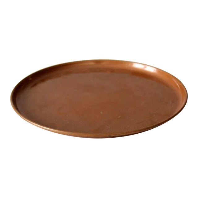 Vintage Copper Tray For Sale