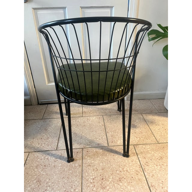 Mid-Century Modern 1950s Vintage Mid Century Modern Daystrom Chair Metal & Vinyl For Sale - Image 3 of 10