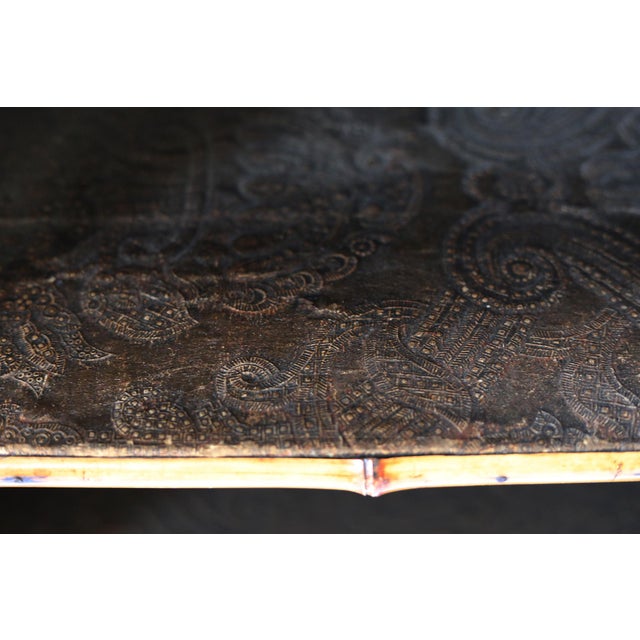 1940s Chinoiserie English Cabinet - Bamboo For Sale - Image 5 of 11