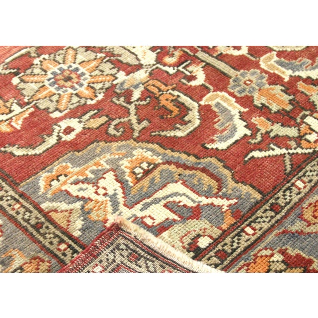 1960s Turkish Oushak Rug For Sale - Image 4 of 6
