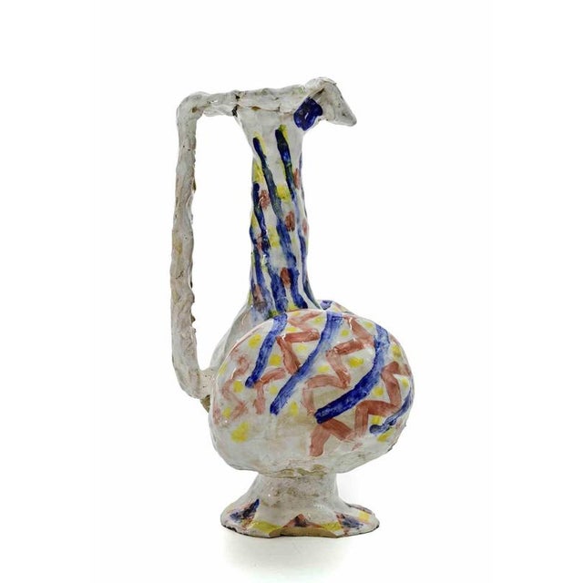 Ceramic sculpture realized by sirio pellegrini in 1960s. Good condition except for a chip on base. Sirio pellegrini, born...