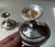 Art Deco Danish Low Silver Candleholders, 1950s, Set of 2 For Sale - Image 4 of 9