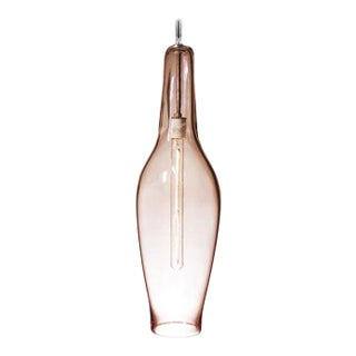 Infiniti Pendant Light from the Constantine Collectionin Rose Quartz For Sale