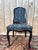 19th Century English Mahogany, Jacquard Fabric Chippendale Chairs, Set of 6 For Sale - Image 5 of 10