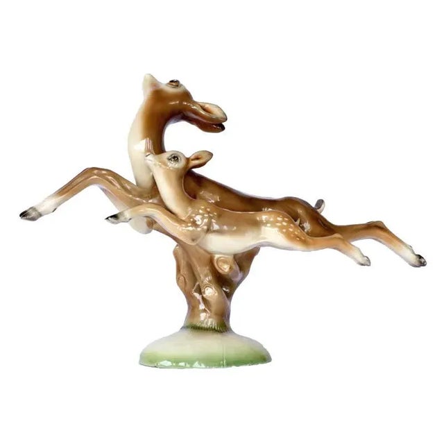 Italian Art Deco Fawn Figure from Gennai, 1930s For Sale - Image 6 of 6