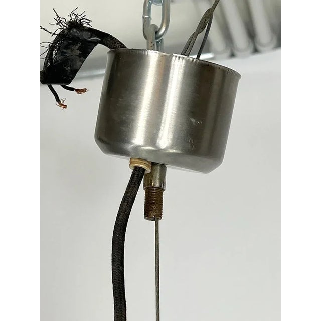 Clear Murano Glass Pendant Lamp from Poliarte, 1970s For Sale - Image 13 of 18