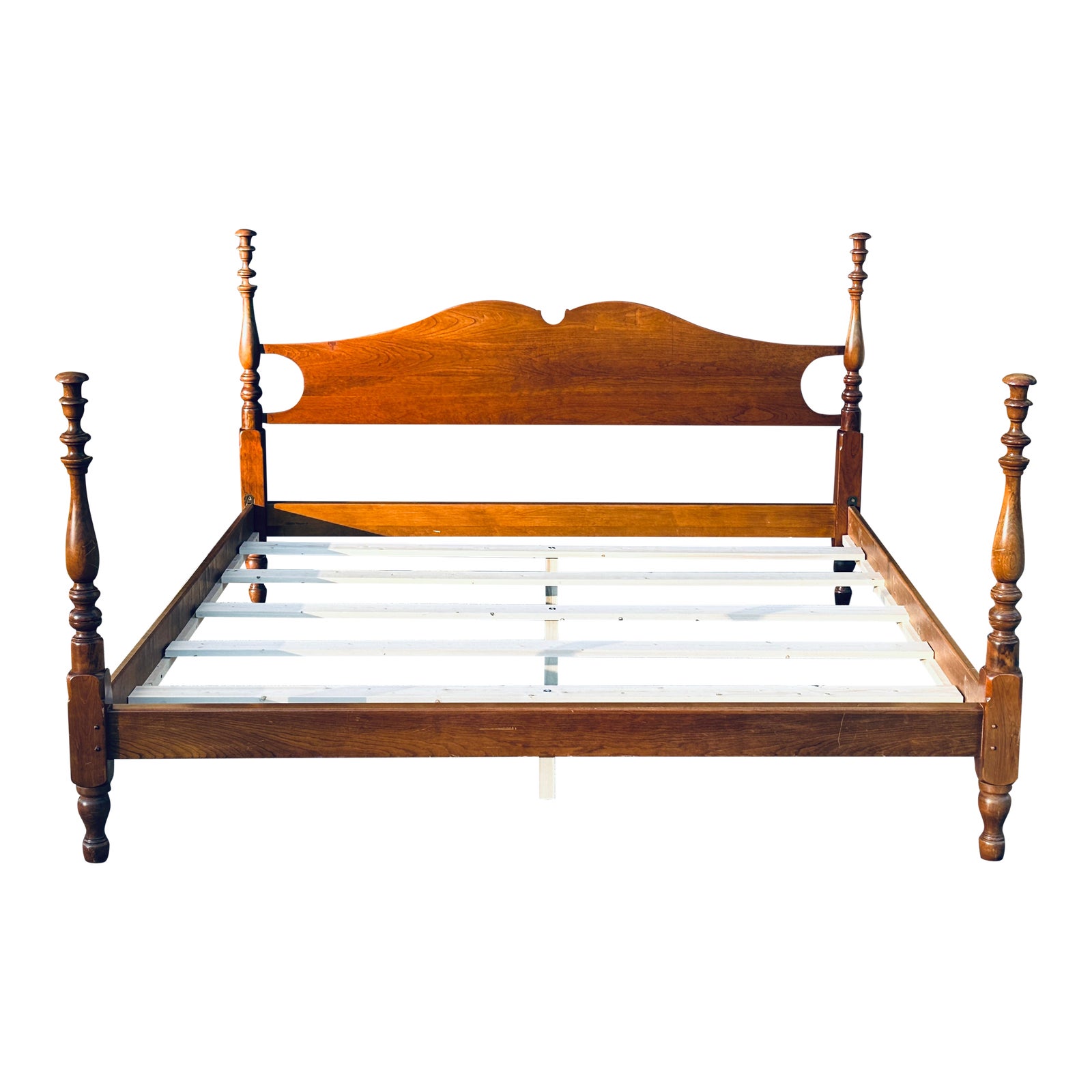Stickley Cherry Valley King Sized Bed Chairish