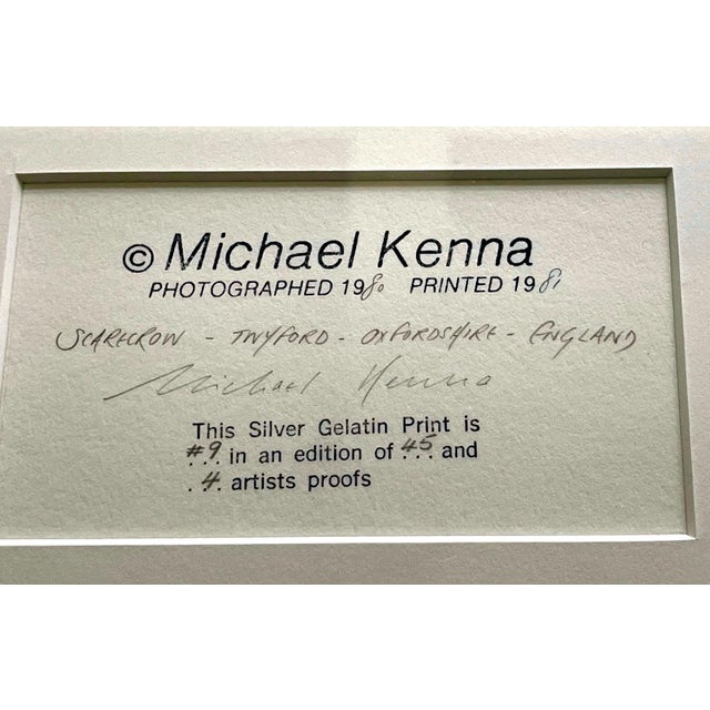 Framed Editioned Photograph Michael Kenna For Sale - Image 9 of 9