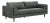 Wood Cave Ash Gray Velvet Sofa For Sale - Image 7 of 7