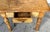 19th-Century American Pine Farm Table Original Surface, One Drawer For Sale - Image 11 of 18
