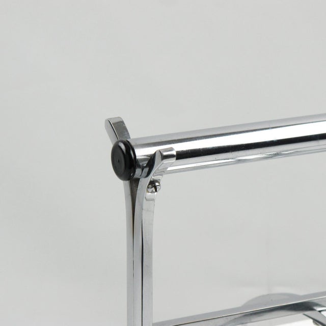 1930s Jacques Adnet Art Deco Barware Bottle Holder Carrier For Sale - Image 9 of 9