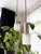 Silver Mid-Century Modern Textured Glass Pendant Lights, 1960s, Set of 2 For Sale - Image 8 of 17