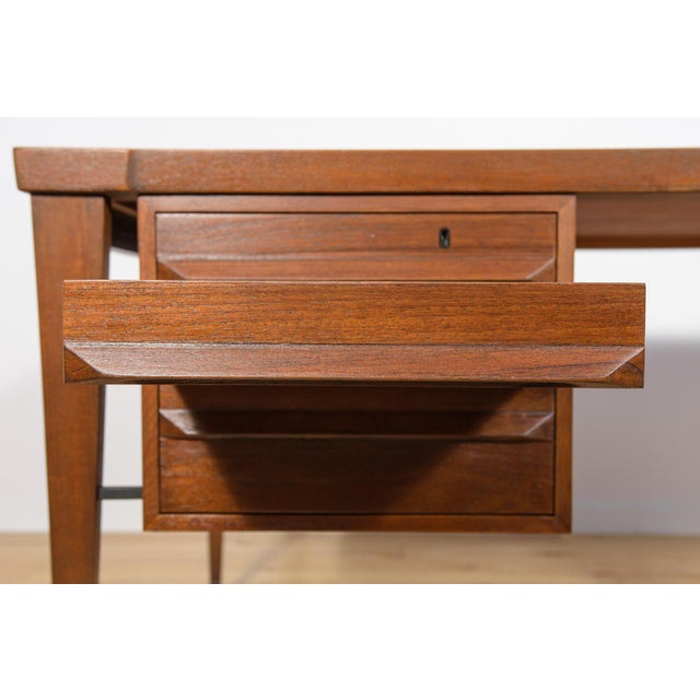 Model 70 Desk in Teak by Kai Kristiansen for Feldballes Møbelfabrik, Denmark, 1960s For Sale - Image 18 of 18