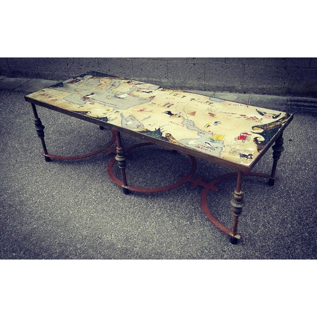 Vintage Gran Desierto Artisan Coffee Table For Sale - Image 3 of 9