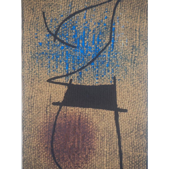 Joan Miró (after) Woman in Blue, 1965 Color lithograph (Arte / Maeght workshop) Signed in the plate On fine vellum 56 x 45...