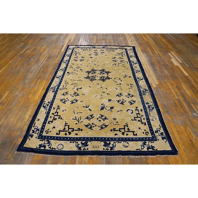 Mid-19th Century W. Chinese Ningxia Kang Carpet ( 5'6" x 10' - 168 x 305 )