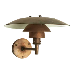 Vintage 1960s Poul Henningsen Ph 4.5/3 Copper Sconce