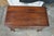 Late 20th Century Vintage Queen Anne Chippendale Style Cherry Lowboy Chest Console Hall Table For Sale - Image 5 of 18