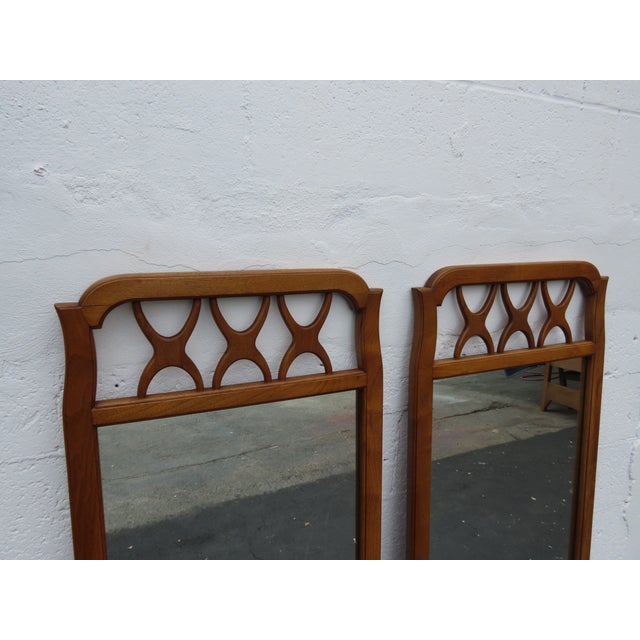 Mid 20th Century Red Lion Mid Century Modern Bathroom Wall Mirror a Pair 6602 For Sale - Image 5 of 16