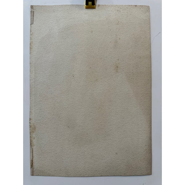 Early 20th Century Attributed to Frank Henry Mason British Rocky Mountain Landscape Watercolor For Sale In Atlanta - Image 6 of 7