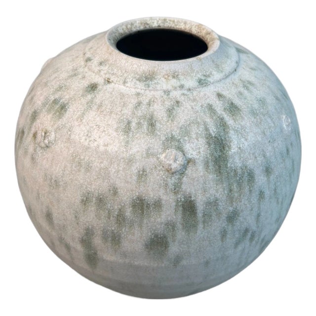 Japanese Studio Pottery Vase, 1970s For Sale