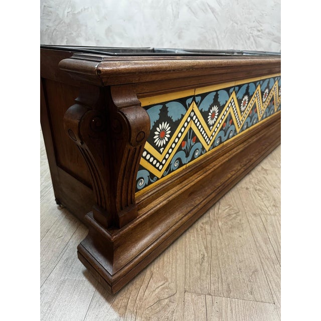 Wood Antique Planter, 1900 For Sale - Image 7 of 13